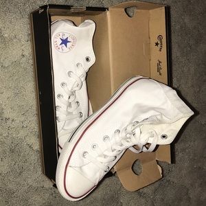 White high top converse